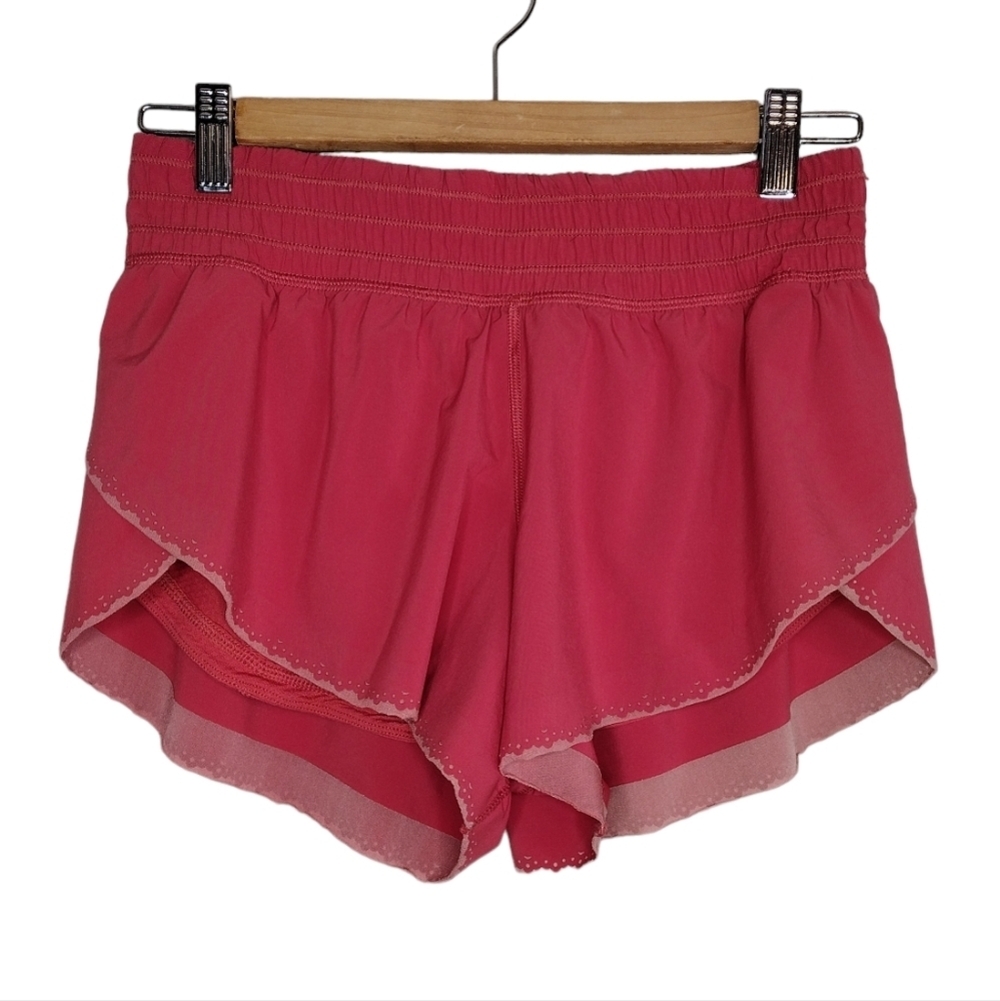 Lululemon Free Spirit Fireside Lined High Rise Active Running Athletic Shorts - Picture 1 of 15